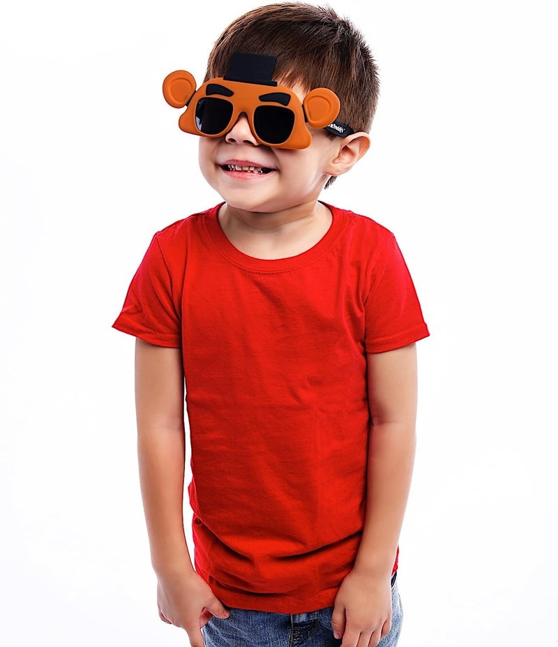 Sun-Staches Five Nights at Freddy's Sunglasses | Freddy Fazbear, Chica, or Bonnie Costume Accessory | One Size Fits Most - Image 3